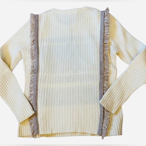 White + Warren Fringe Fair Isle Sweater
Size Large | Excellent Condition - Picture 8 of 8